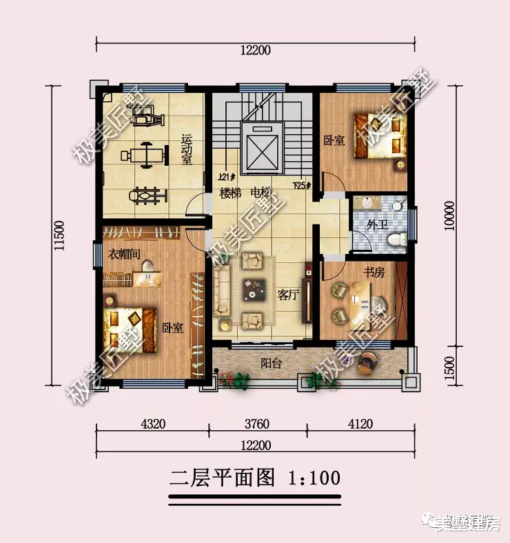 农村还是建四层最好看,这栋就不错,还不赶紧看看