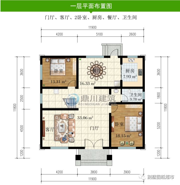 7套新中式二层农村别墅，第3第6套建的人最多，一层半那套颜值高