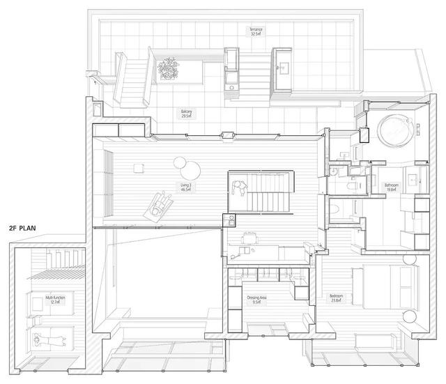 320㎡现代极简,黑与白的纯粹设计,简洁明亮、时尚大方