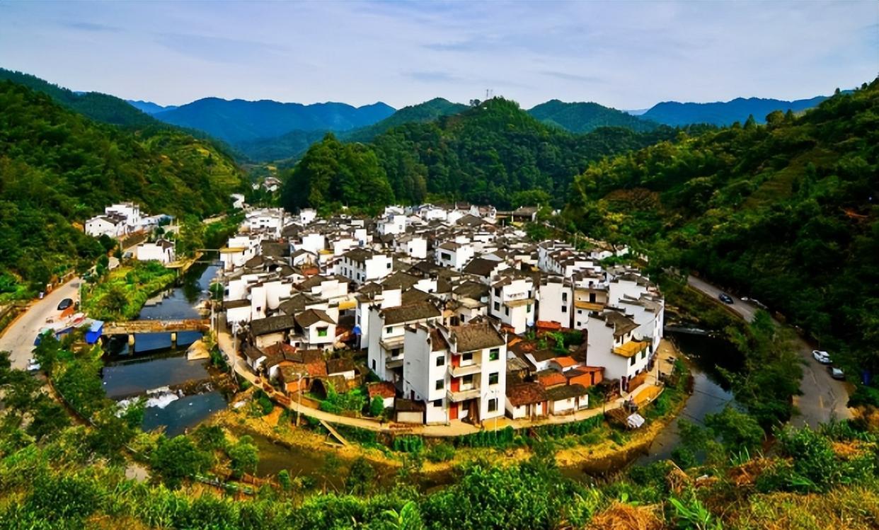 菊径村|中国绝无仅有的“脸盆村”，山水环绕村庄，住过才知道它的美！