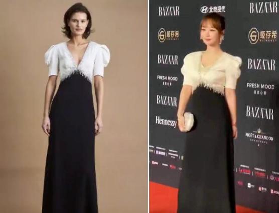 柳岩|16位女星红毯深V造型：鞠婧祎、杨紫缝高领口，柳岩大方秀曲线