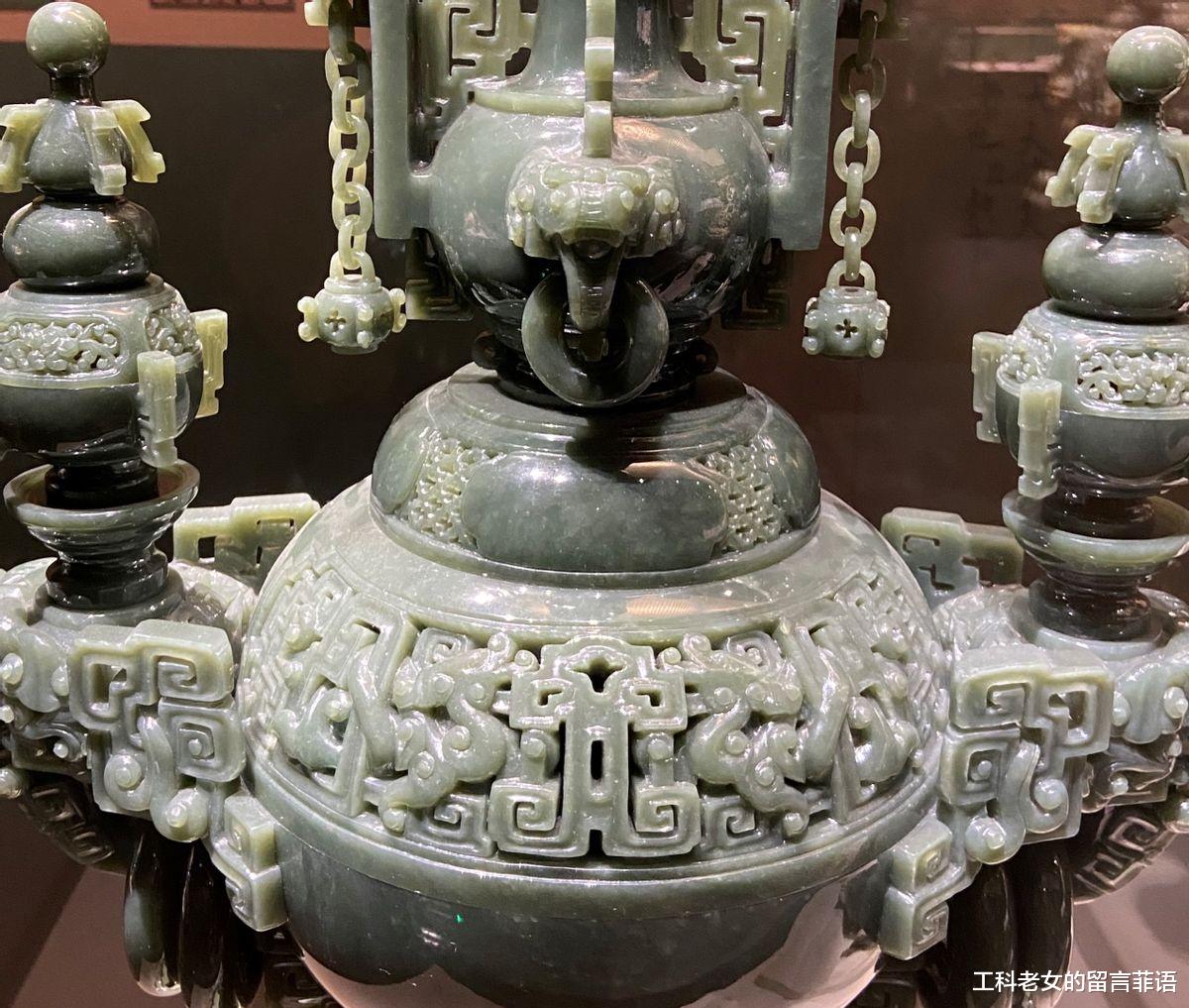 雕刻|辽博非遗雕刻：极尽繁复，岫玉雕刻