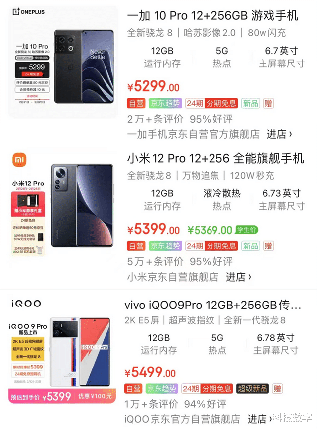 高通骁龙|从好评度再到用户点评,首批骁龙8机型谁的认可度更高?