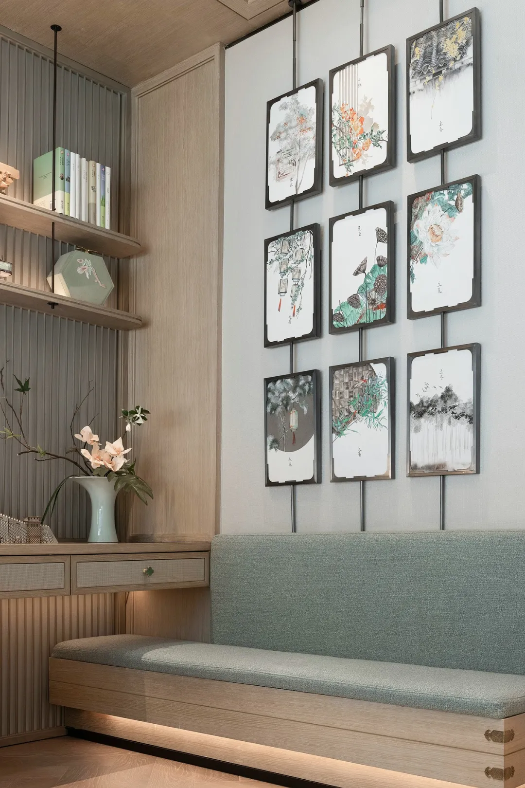 260㎡简约新中式 | 一方宁静,一方闲雅