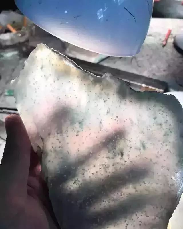 |60W买来的翡翠原石,切出高品质木那雪花棉,起货之后太美了!