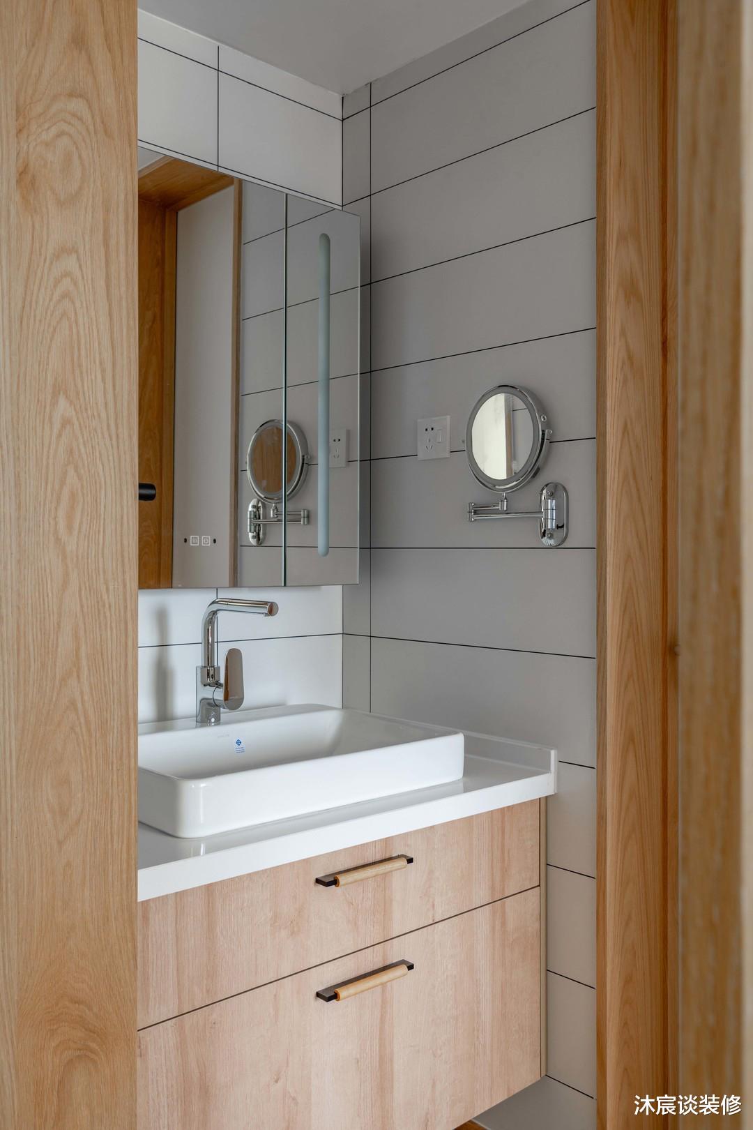 二次装修,她更清楚需要什么,选择清简日式+弱化客厅,太实用了