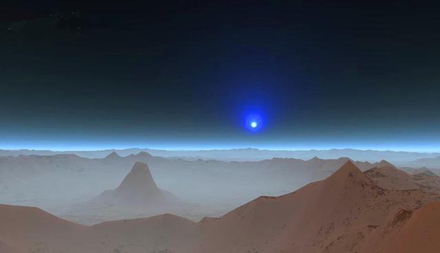 北京多地出现“蓝太阳”，像极了火星上的太阳，这预示着什么呢？
