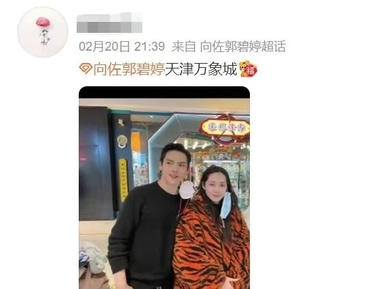 郭碧婷|郭碧婷气场竟强过向太!穿虎纹大衣带女儿高调探班向佐,霸气全开