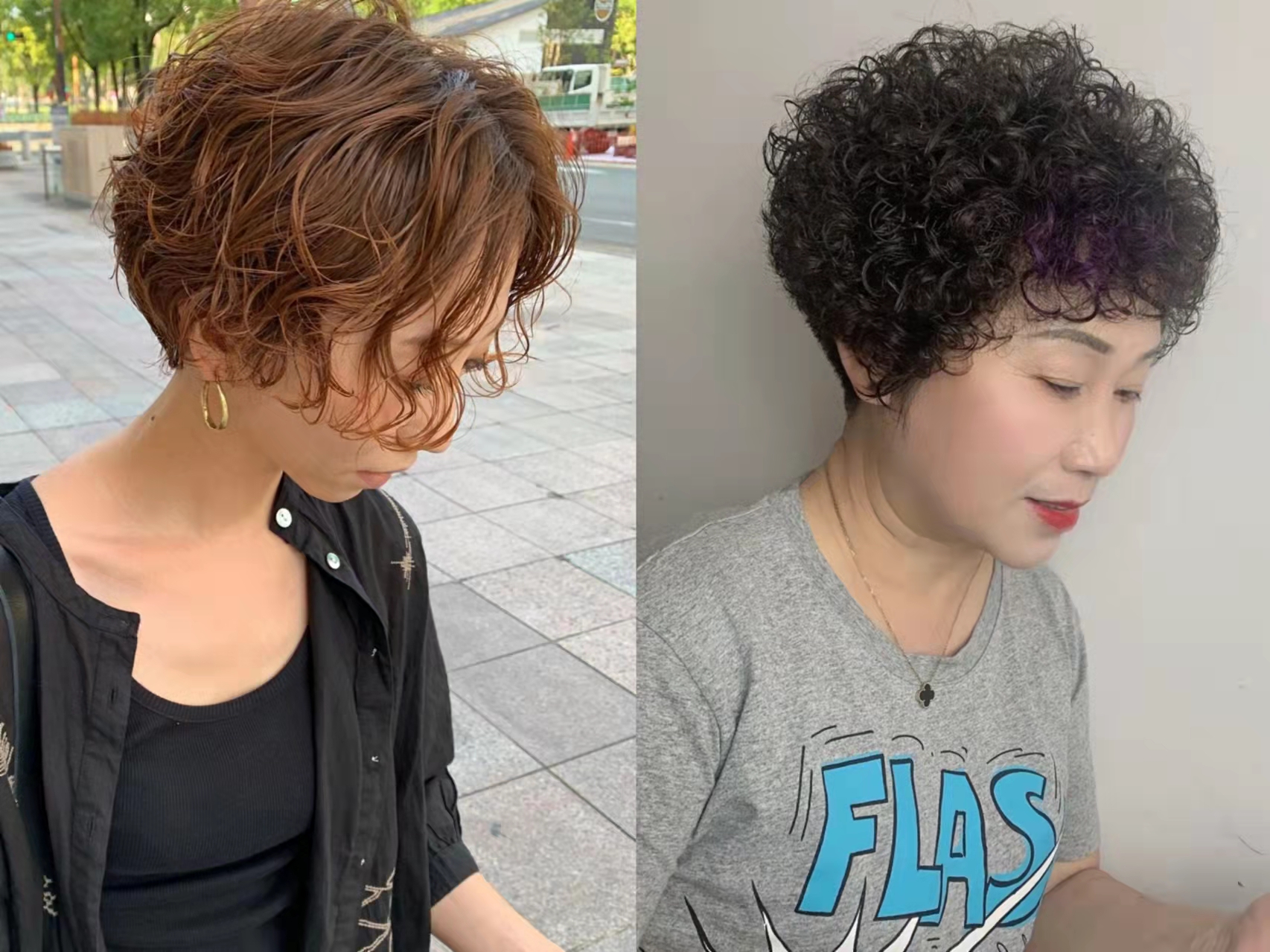 染发 老年人过年做头发,烫发后直接染发好,还是间隔一段时间再染好?