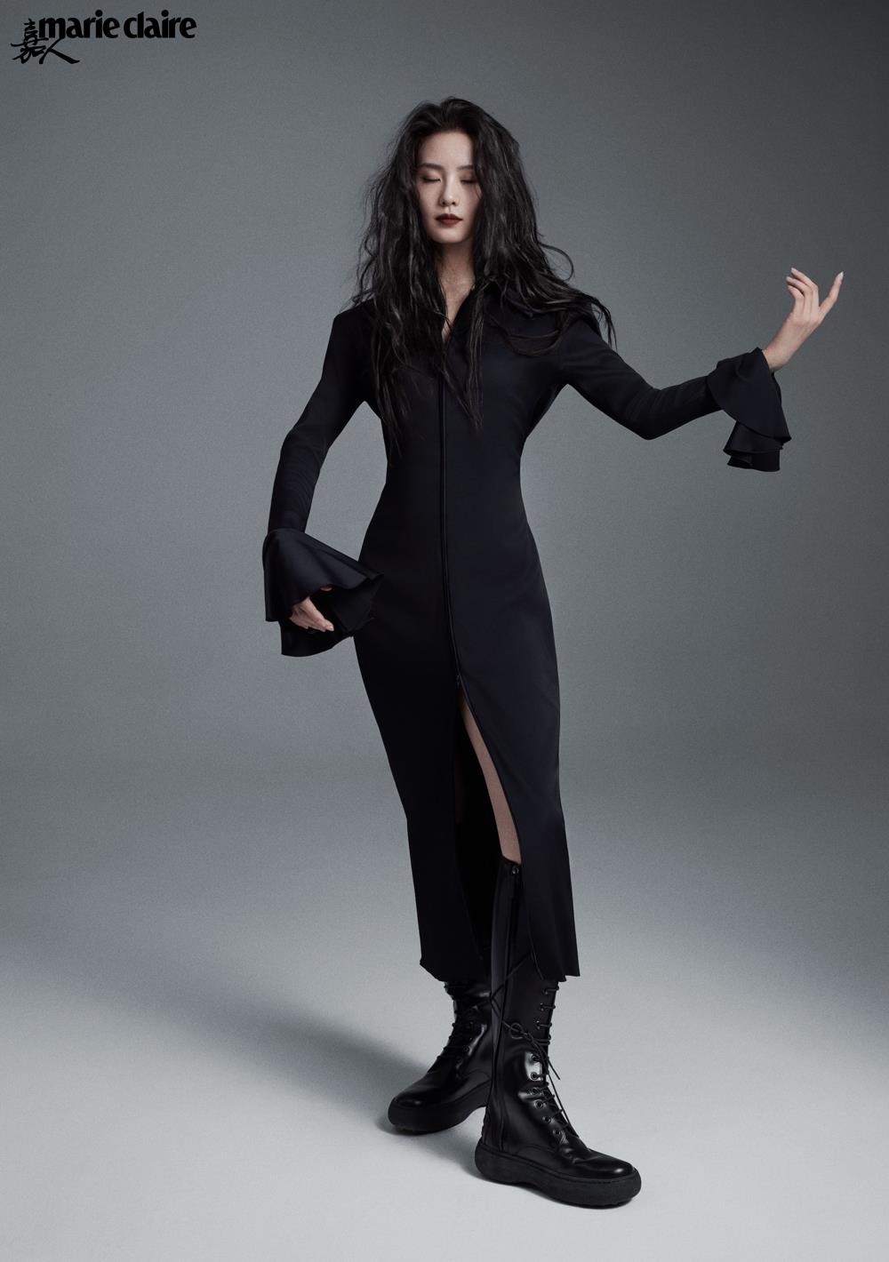 杨幂|刘诗诗登《嘉人》封面走“暗黑”路线，和杨幂撞型又撞脸