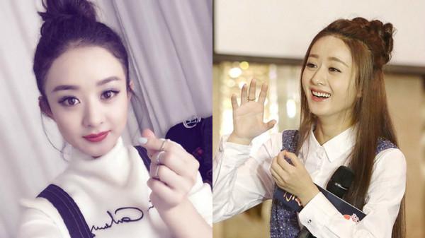 散发超强恋爱感！买手绳不如扎Baby、杨幂都在绑的甜美花瓣头