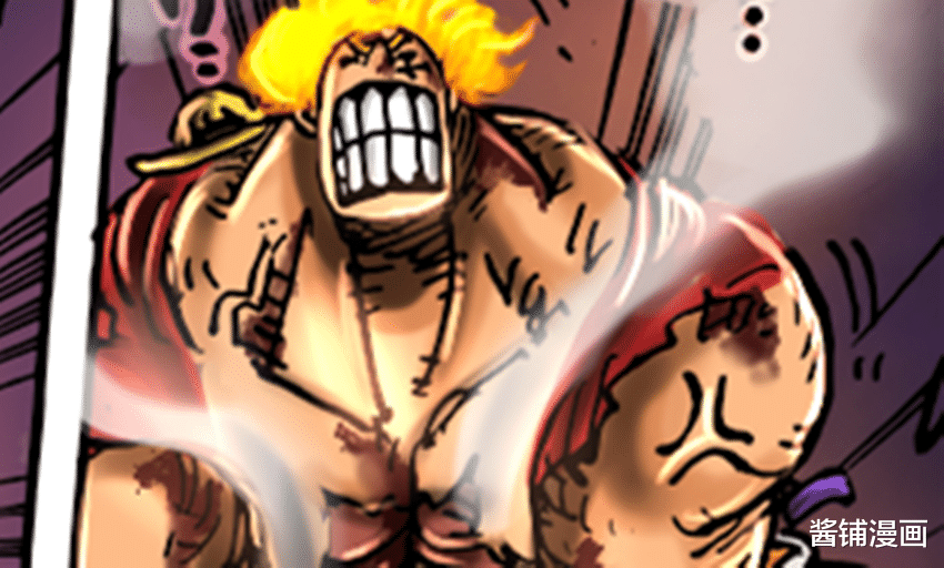路飞|海贼王1045话，路飞变为超大型的尼卡巨人，体力能够使用心跳之鼓恢复