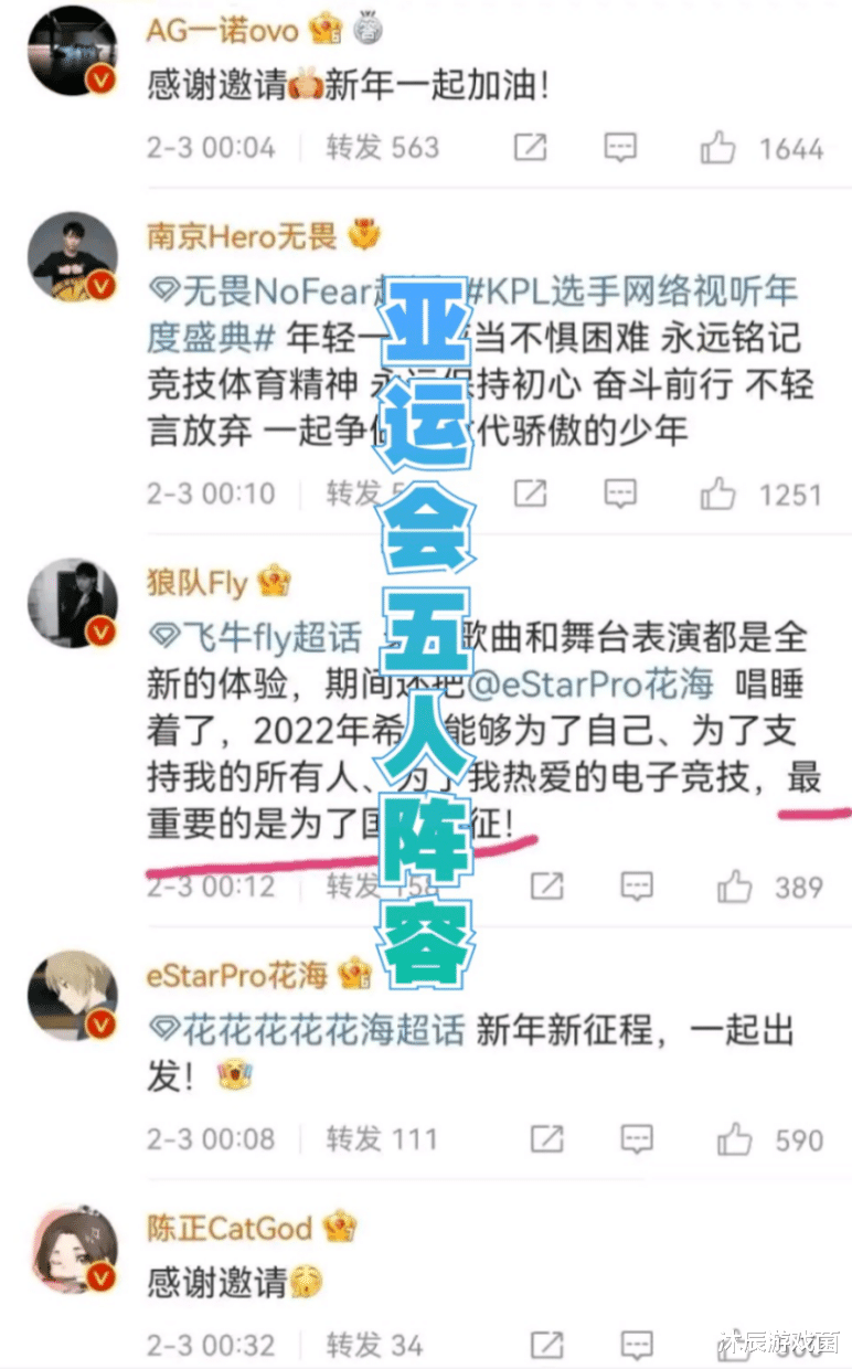 亚运会|kpl亚运会五人已定，只差最关键的中单，网友看到阵容却喷惨了