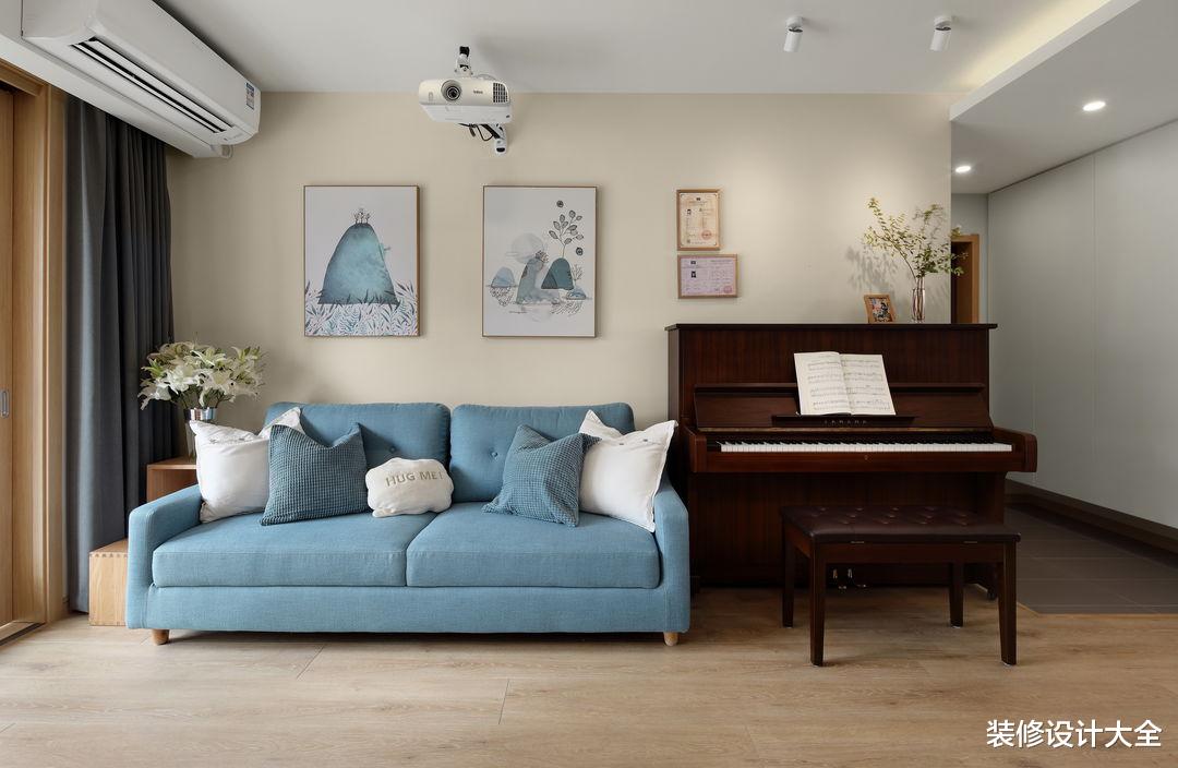 96㎡四口之家，户型和装修都很中意，面积不大却格外舒适实用！