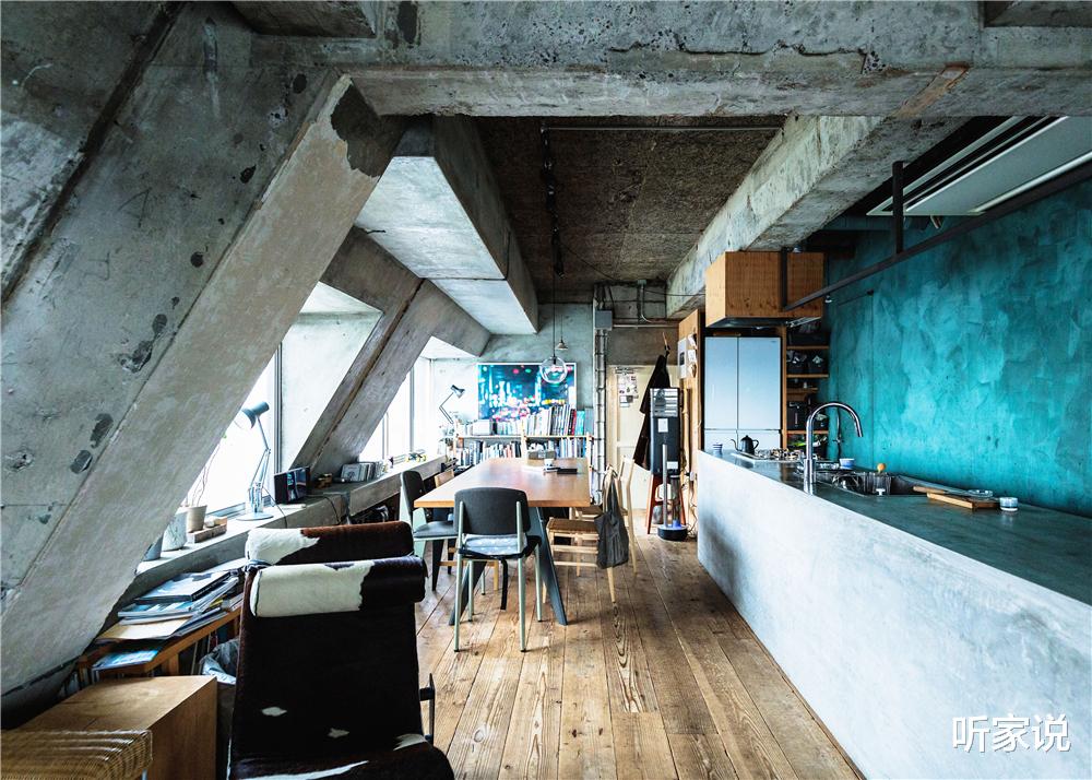 33岁的女厨师,把家装修成“毛坯房”,82㎡只做一室,一住就3年