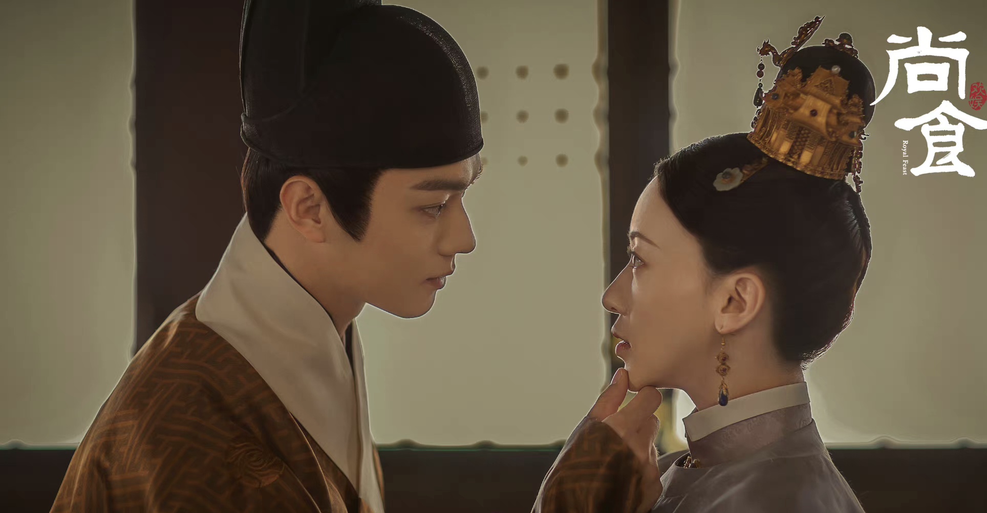 尚食|古典美女王楚然，为何在于正新剧《尚食》中，颜值暴跌那么多？