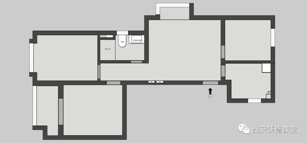 95㎡三室三口之家,原木自然温馨