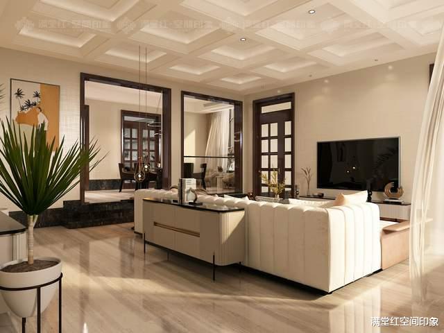 172㎡家装实例,高级的现代风,舒适又温暖