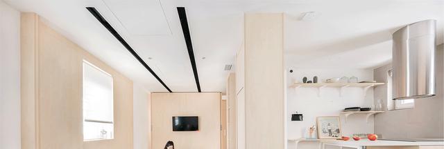 不服不行!45的房子,她靠2面活动墙,直接摇身一变成两室一厅