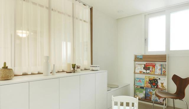 1094口之家,装修上删繁就简,打造质朴空间,二胎家庭可以参考