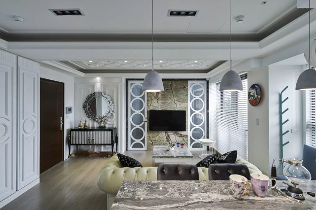 97平现代风三居室，沉淀一下忙碌的心情