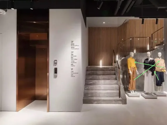 “插花”和“服装陈列”共有的一个规则:三角构图