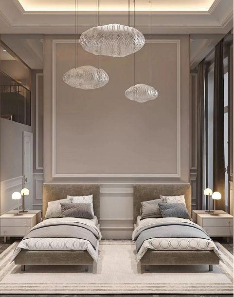 200㎡法式风设计,融于现代空间里的古典优雅