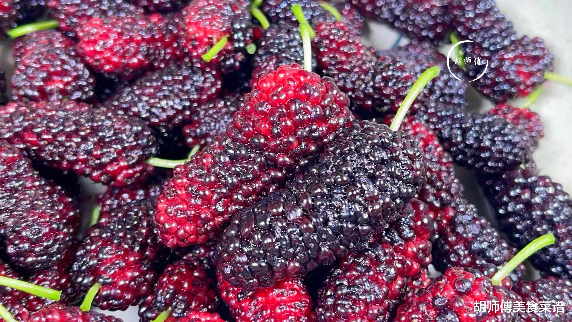 安神|洗桑葚：用盐还是用面？老果农：都不对，教您一招，脏东西全跑光