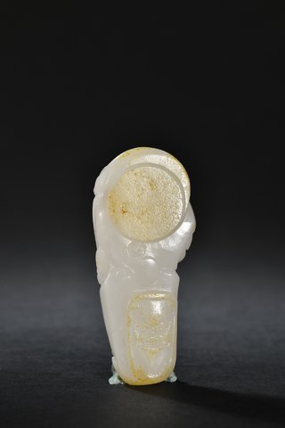 和田玉籽料|和田玉籽料关公把件