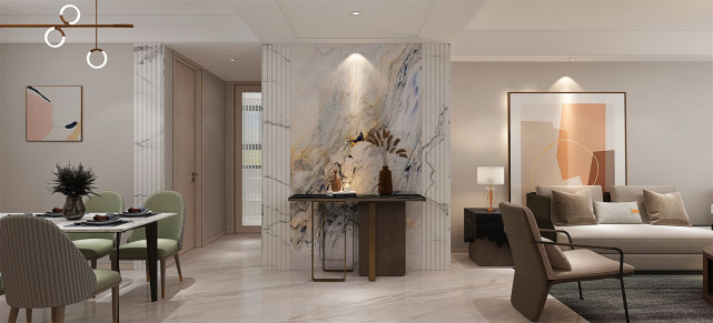 148㎡现代风，以生活便利性为出发点，简洁大气