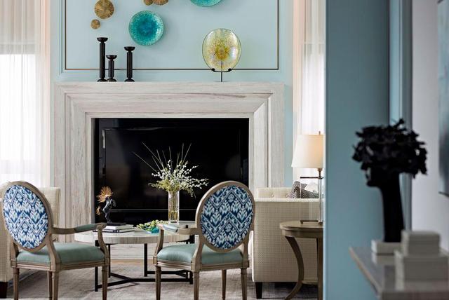 把大海带进室内,享受海的清新和自然,放慢生活的脚步