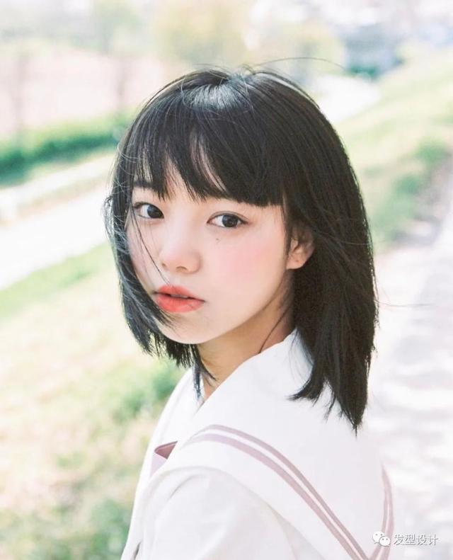 空气刘海 最具包容性的“妹妹头”，看看适合你的脸型吗？