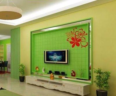 出差半年,90后妻子把每间屋都装修成绿色,看到卫生间我跪了!