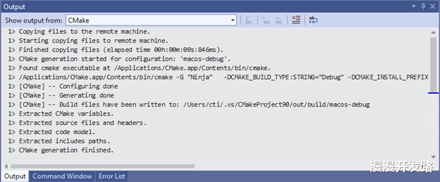 使用Visual Studio进行远程macOS C++开发