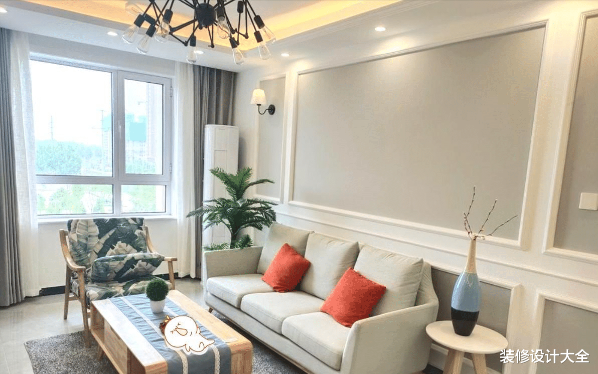 60㎡小户型,硬装只花7万,简简单单的穷装,反而更让人心动!