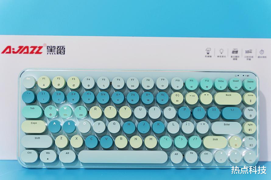 机械键盘|黑爵K840T三模机械键盘评测 高颜值与单色光打造内外兼修外设