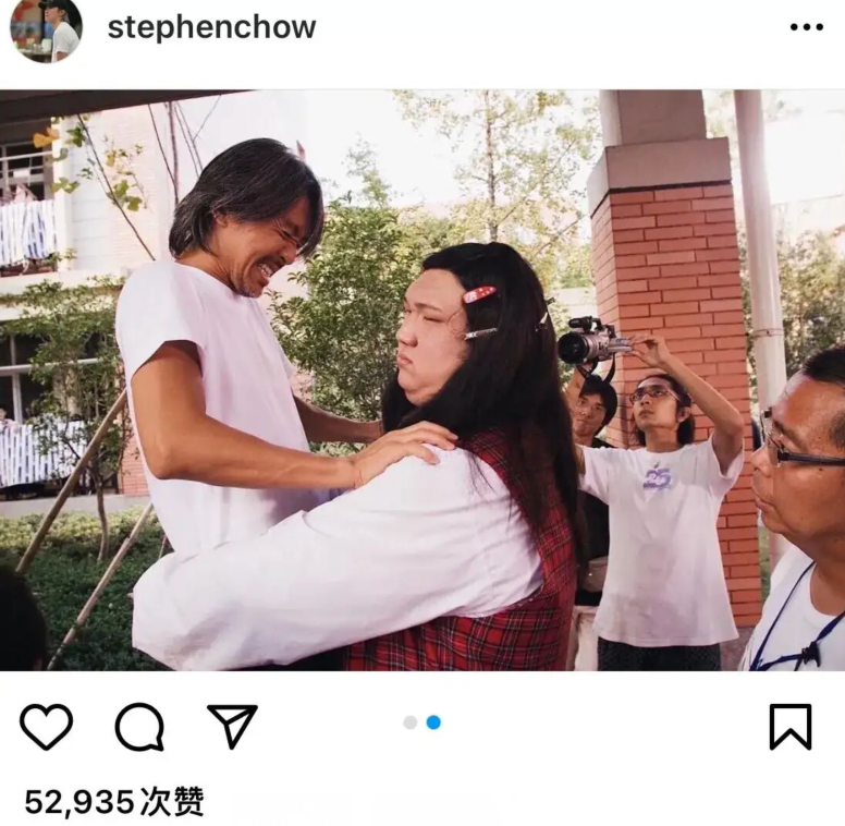 周星驰|60岁的周星驰变了！ins多次晒经典剧照，还约蔡卓妍一起喝糖水