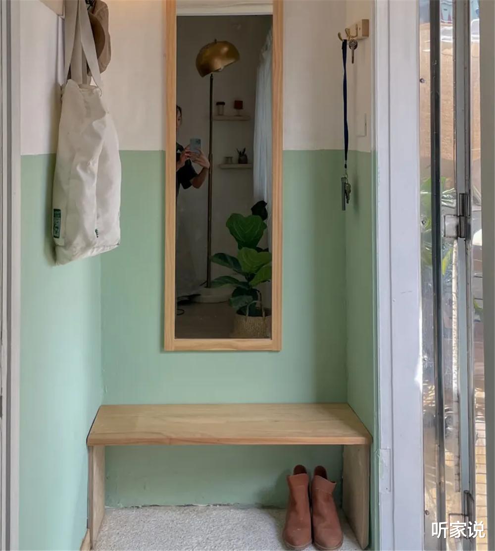 台北29岁姑娘买下55㎡小家,入住两年,老破小脱胎换骨,差别太大