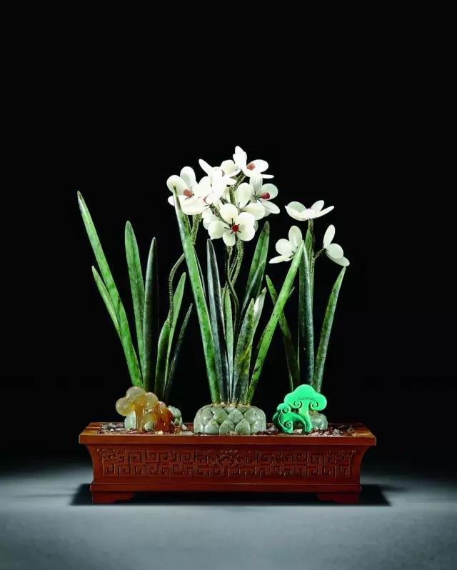 翡翠|玉石盆景 贵有灵，素有雅