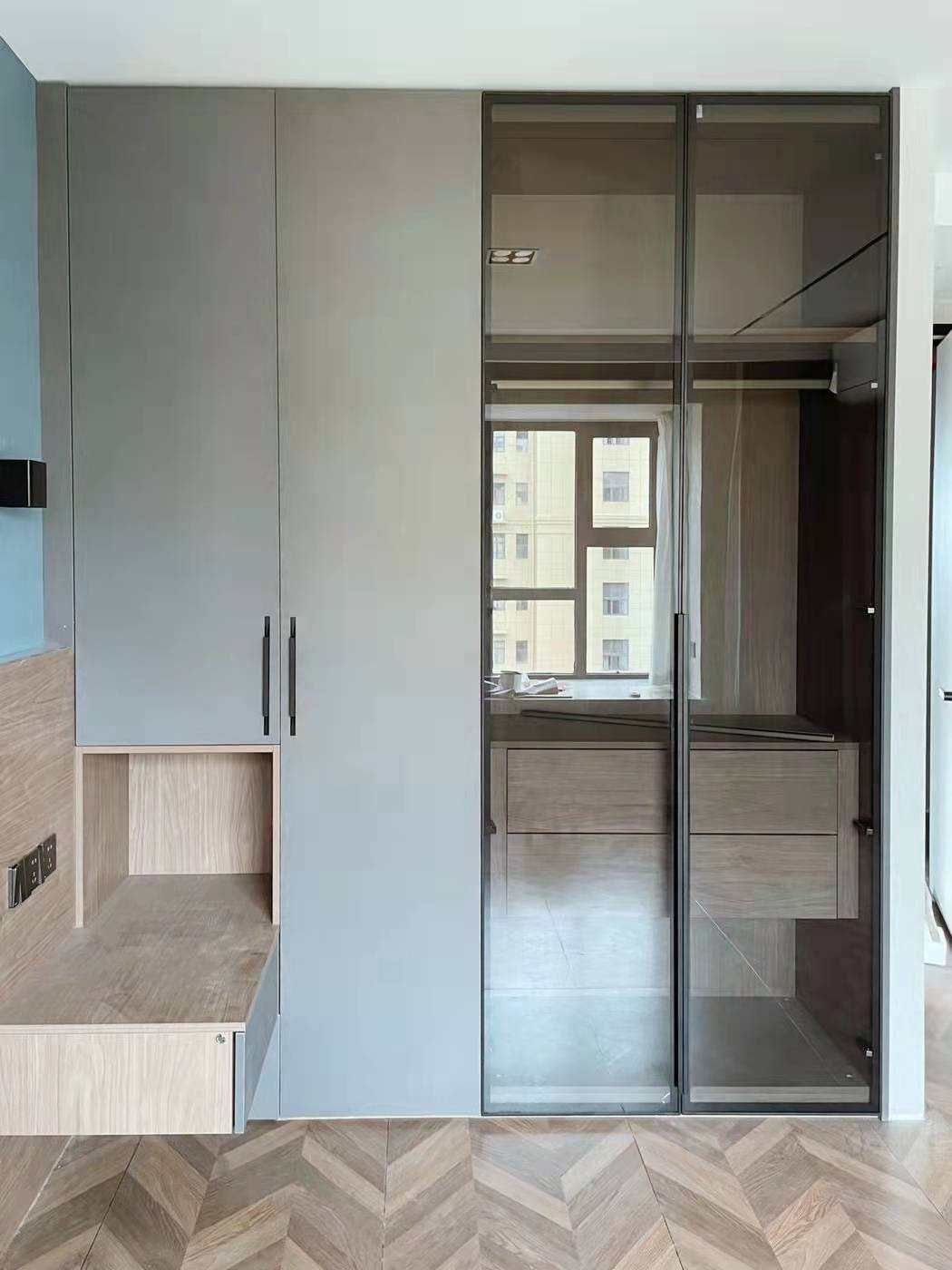 装修干货 |衣柜+床头柜组合设计