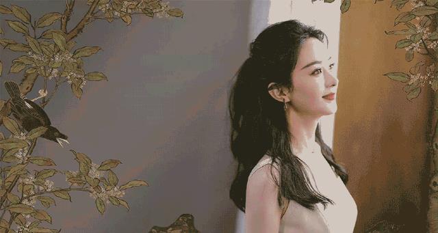 赵丽颖|中秋发福利了,赵丽颖晒出美照,被赞端庄优雅