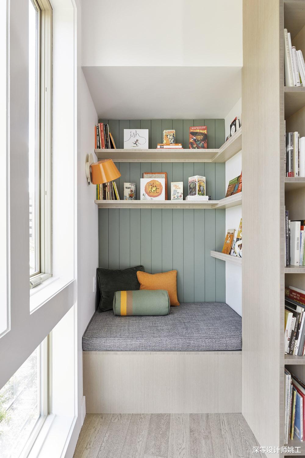 这么多年阳台都白利用了,我怎么就没想到改成书房,休闲和绘画室呢