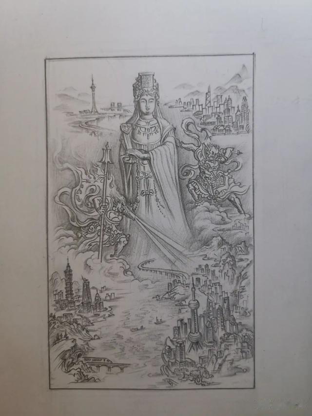 雕刻|邹万通墨翠雕妈祖,巴掌方牌装了整片东南