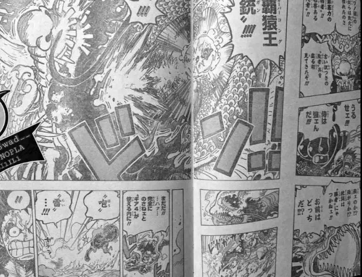 路飞|海贼王1042话，路飞觉醒前兆，凯多发现橡胶性质改变，五皇又翻白眼了