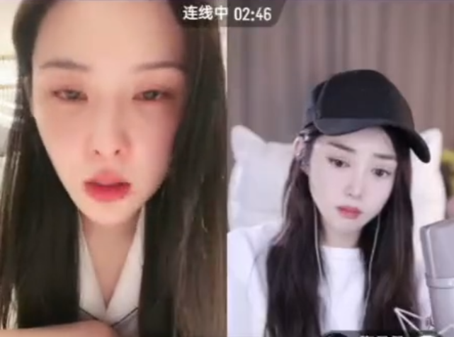 张颖颖|张颖颖半夜开哭播,否认拿“堕胎费”,两幅面孔被抓包