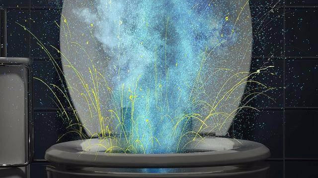 冲马桶一定要盖马桶盖！实验告诉你，冲马桶不盖马桶盖风险有多大