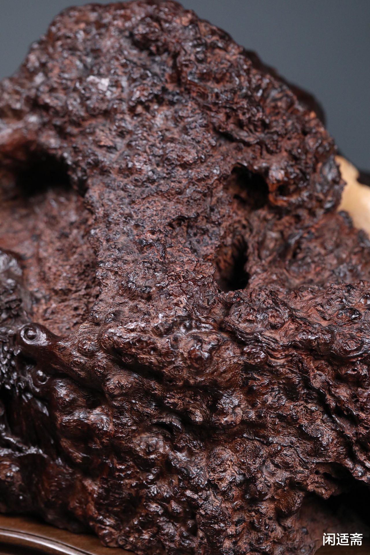 博物馆|文人清赏,小叶紫檀瘿木巧雕,赤壁怀古