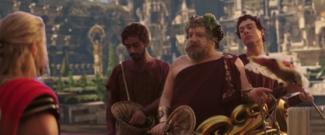 漫威|漫威《雷神4》删减片段：锤哥遇上酒神