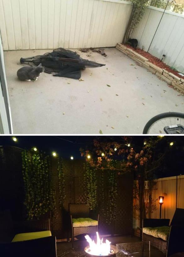 外国网友分享一波令人惊叹的家居改造对比图,看得人都手痒了!