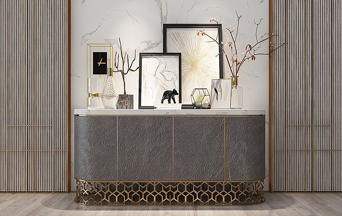 餐厅收纳空间小,5种餐边柜设计,让你的餐厅“大有可为”